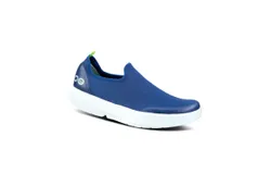 Oofos Women&apos;s Oomg Ezee Shoe In White Navy