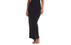 Commando Classic Maxi Half Slip Skirt In Black