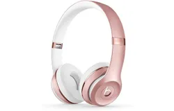Beats Solo3 Wireless On-Ear Headphones - Apple W1 Headphone Chip&comma; Class 1 Bluetooth&comma; 40 Hours of Listening Time - Rose Gold &lpar;Previous Model&rpar;