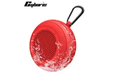 cyboris-Bluetooth Speaker IPX7 Waterproof Portable Wireless Speakers-Red&plus;TF32GB