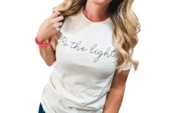 Blume &plus; Co&period; Be The Light Tee In White