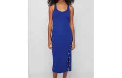 Nation Ltd Sevan Dress In Cobalt