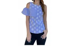 Eva Franco Ace Top In Confetti Dot