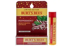 Peppermint Moisturizing Lip Balm Blister by Burts Bees for Unisex - 0&period;15 oz Lip Balm