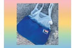 Tie-Dye Market tote Bag by FourFour Co
