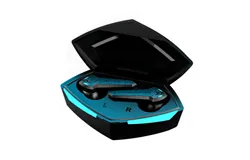 P36 In-Ear Earphones BT 5.2+EDR Gaming Headphones True Wireless Earbuds with 13mm Dynamic Driver/SBC&AAC Audio Decoding/HiFi Stereo Sound/Noise Canceling/45ms Low Latency /Binaural Design Headsets with MIC for Gaming/Sports/Music Compatible with iOS Android