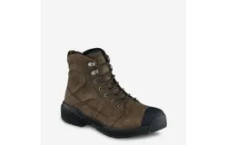 Red Wing Shoes Exos Lite Men&apos;s 6-Inch Waterproof Soft Toe Boot &lpar;Wide Width&rpar; In Brown