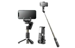 Phone Gimbal Stabilizer&comma; 3-Axis Selfie Stick with Anti-Shake&comma; Desktop Tripod&comma; Lazy Live Streaming Phone Stand&period;