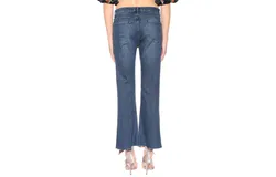 3 X 1 Women&apos;s W25 Midway Extreme Cropped Jeans Fringed Edges