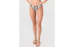 Alexandra Miro The Tanga Pant Bikini Bottom In Print D Small Pink Palm