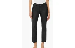 Dl1961 - Women&apos;s Mara Instasculpt Mid Rise Straight Leg Jeans In Black Coated