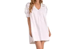 Elan Summer Dress In White