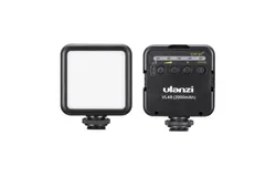 VL49 Video Lights&comma; LED Camera Light 360° Full Color Portable Photography Lighting w 3 Cold Shoe&comma; 2000mAh Rechargeable CRI 95&plus; 2500-9000K Dimmable Panel Lamp Support Magnetic Attraction
