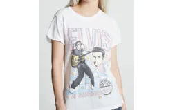 Recycled Karma Elvis At Sun Records Tee In White