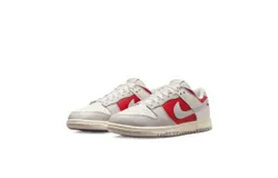 Nike Women&apos;s Dunk Low Sneakers In Retro Iron Gym Red