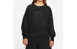 Nike Men&apos;s Air Crewneck Sweatshirt In Black