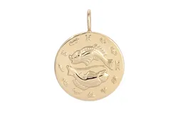 Zodiac Pendant Pisces by eklexic