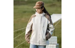 Windproof Jacket Women Waterproof Lightweight Mountain Sports Jacket Hooded Windbreaker Raincoat