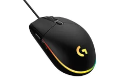 Logitech G102 Light Sync Gaming Wired Mouse with Customizable RGB Lighting&comma; 6 Programmable Buttons&comma; Gaming Grade Sensor&comma; 8 k dpi Tracking&comma;16&period;8mn Color&comma; Light Weight &lpar;Black&rpar;