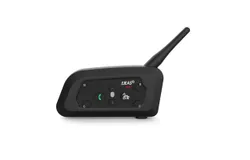 EJEAS V6 Pro Motorcycle Helmet Intercom 1200M Duplex Interphone Headset Riding Walkie-talkie for Motorcycle Helmet Moto