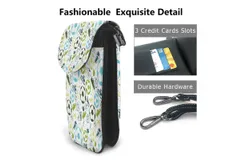 Sport Sketch Soccer Pattern Pu Leather Crossbody Phone Bag Card Slots Flip Phone Purse With Adjustable Strap 7&period;6x4&period;9inch