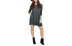 Umgee Easy Breezy Comfy Mini In Charcoal