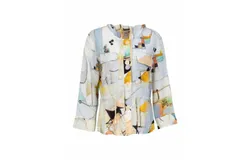 Dolcezza Women&apos;s Untitled 9 Linen Jacket In Multi