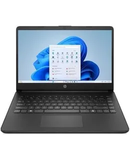 HP 14-DQ 14" HD Laptop | Intel N150 0.8 GHz | 4GB DDR4 Ram | 128GB UFS | Windows 11 Home | Black