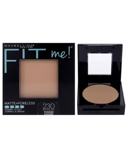 Polvo Mate Fit Me Plus Poreless - 230 Natural Buff para Mujeres - 0.29 oz Foundation
