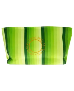 Estuche de Viaje a Rayas - Verde por Kat Burki para Mujeres - 1 Bolsa