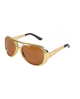 Gafas de Sol Rockstar de Big Mo's Toys - Dorada