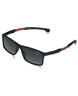 Gafas de Sol Carrera para Hombre 4016/S 003 Rectángulo Negro/Gris Graduado 55 16 140