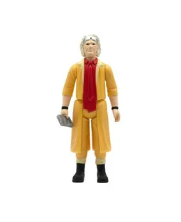 Figura Articulada Doc Brown de Regreso al Futuro Parte II ReAction
