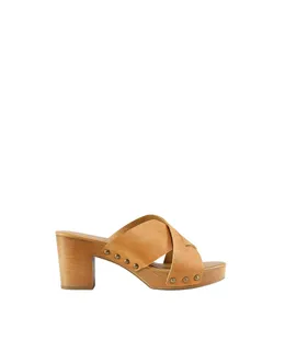 Mules Clog Midtown de Mujer Belle & Bloom en Marrón