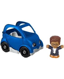 Juguete Coche Azul Fisher-Price Little People & Figura para Niñes