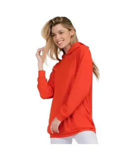 Suéter de Ropa Deportiva de Terry Francés para Mujeres de Talla Regular y Plus - Ideal para Mañanas Frescas, Ropa de Gimnasio y Capas