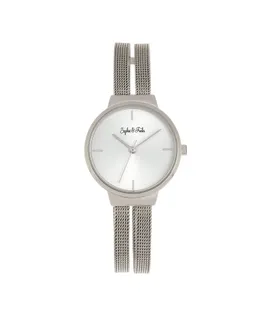 Reloj Brazalete Sedona de Sophie y Freda - Plata