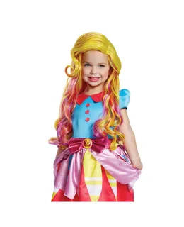 Traje de Peluca Sunny Disguise, Talla Única para Niños