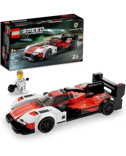 LEGO Speed Champions Porsche 963 76916, Kit de Construcción de Coche Modelo, Vehículo de Carrera Juguetes para Niños, 2023 Conjunto Coleccionable con Minifigura de Piloto