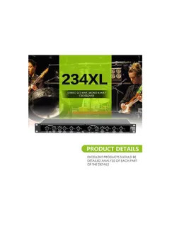 Cruce de Audio Profesional de 3 Vías
