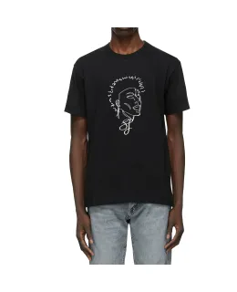 Camiseta de Retrato Masculino