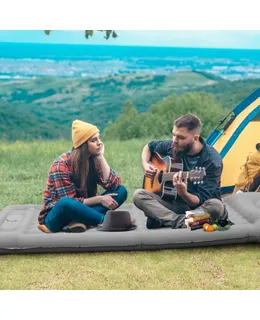 Almohadilla de aire portátil para camping al aire libre