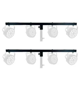DJ Lighting T Bar 4 Barra de Luz de Fiesta Extensión 2Pc Crossbar Tbar 66lb Capacidad