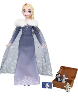 Muñeca Elsa de Disney Olaf's Frozen Adventure con Accesorios de Tradiciones Atesoradas Hasbro