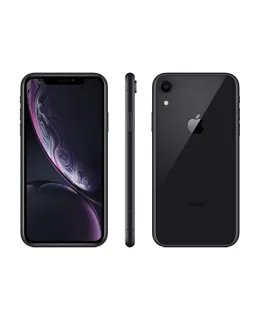 iPhone XR Apple, 128GB, Negro - Desbloqueado (Renovado)