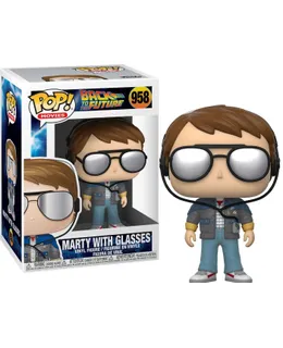 Funko Pop! Regreso al Futuro - Marty con Gafas #958