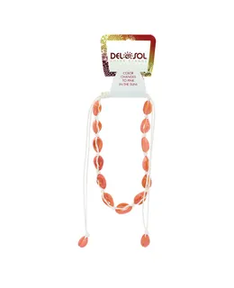 Collar Cambiante de Color - Concha Rosa por DelSol para Mujeres - 1 Pieza