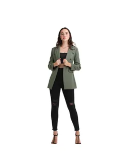 Blazer de mujer Belle & Bloom Princess Polina con tejido texturizado en estilo militar