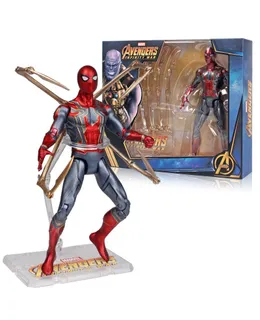 Juguetes de Iron Man Marvel Super 6.6" Figura de Acción Inspirada en los Cómics de Marvel