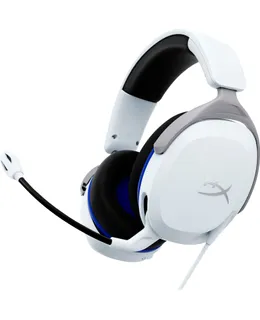HyperX - Cloud Stinger 2 Core Auriculares de Juego Cableados para PS4 y PS5 - Blanco-6H9B5AA